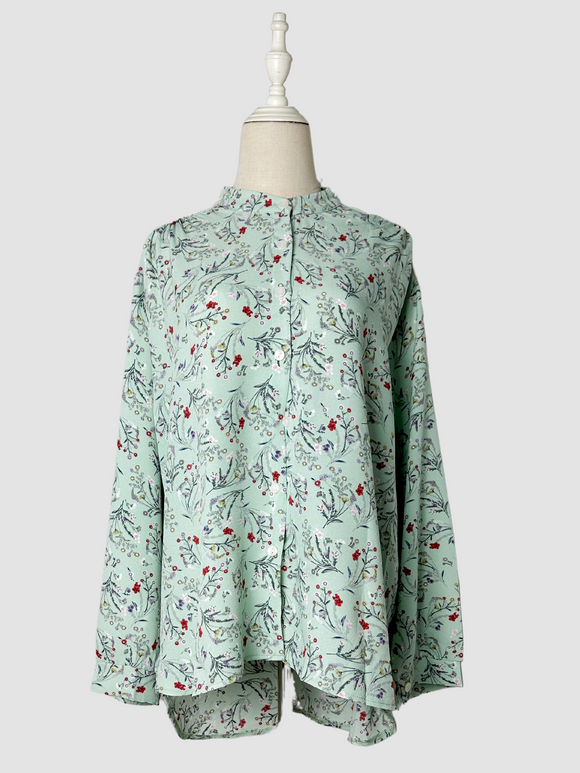 Floral Top (Green)